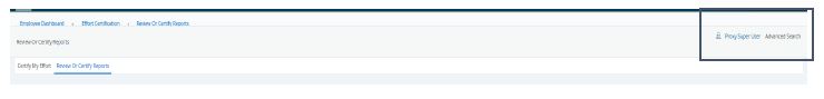 Advanced Search selection button location