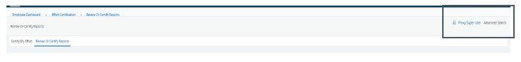 Advanced Search selection button location